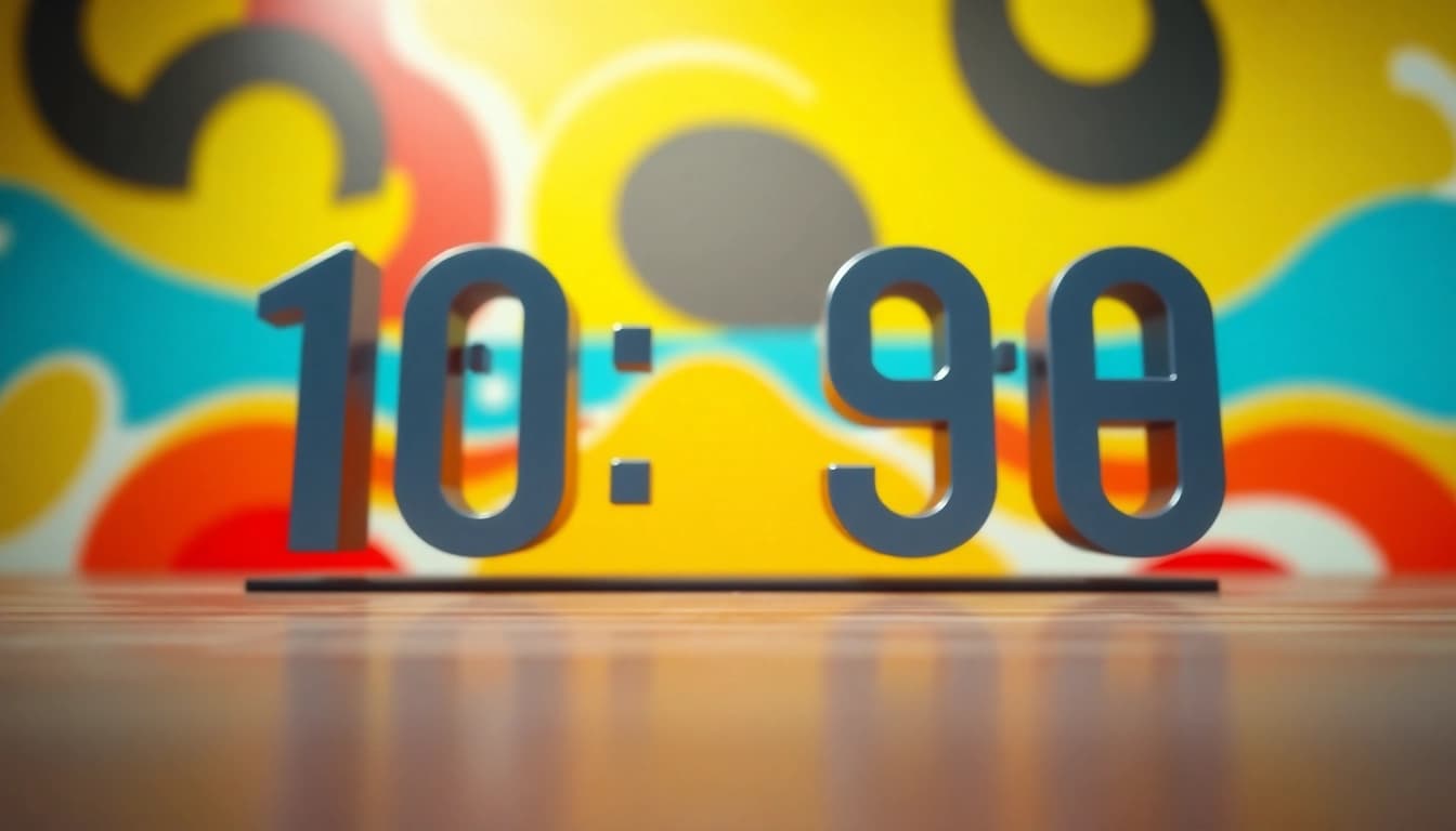 Engaging fast countdown gif illustrating a dynamic timer countdown for events and deadlines.