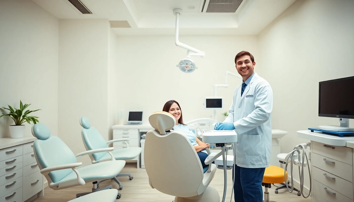 Experience the best teeth whitening clinic in Kuala Lumpur, featuring a modern dental setup with friendly staff.