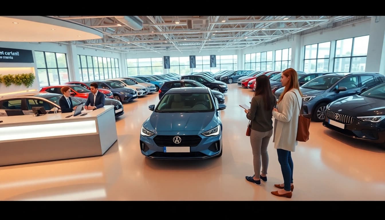 Rent a car Moldova agency with diverse vehicles and welcoming atmosphere