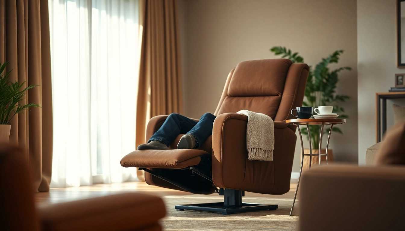 Comfortable Reclining Lift Chair With Heat And Massage