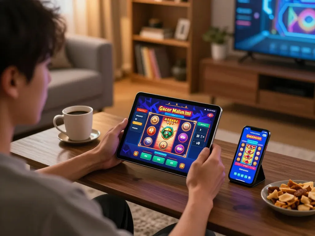 Engage with slot gacor malam ini for an exciting online gaming experience at home.