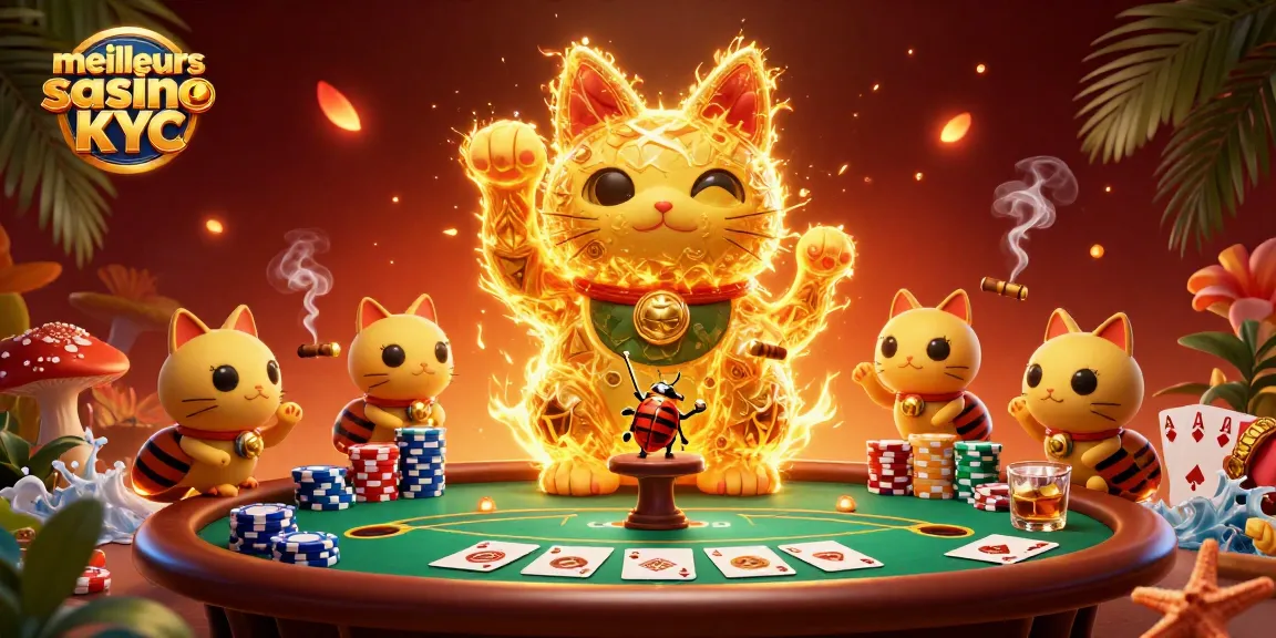 Jouez aux meilleurs casinos sans KYC avec des personnages animés et des éléments de jeu captivants.