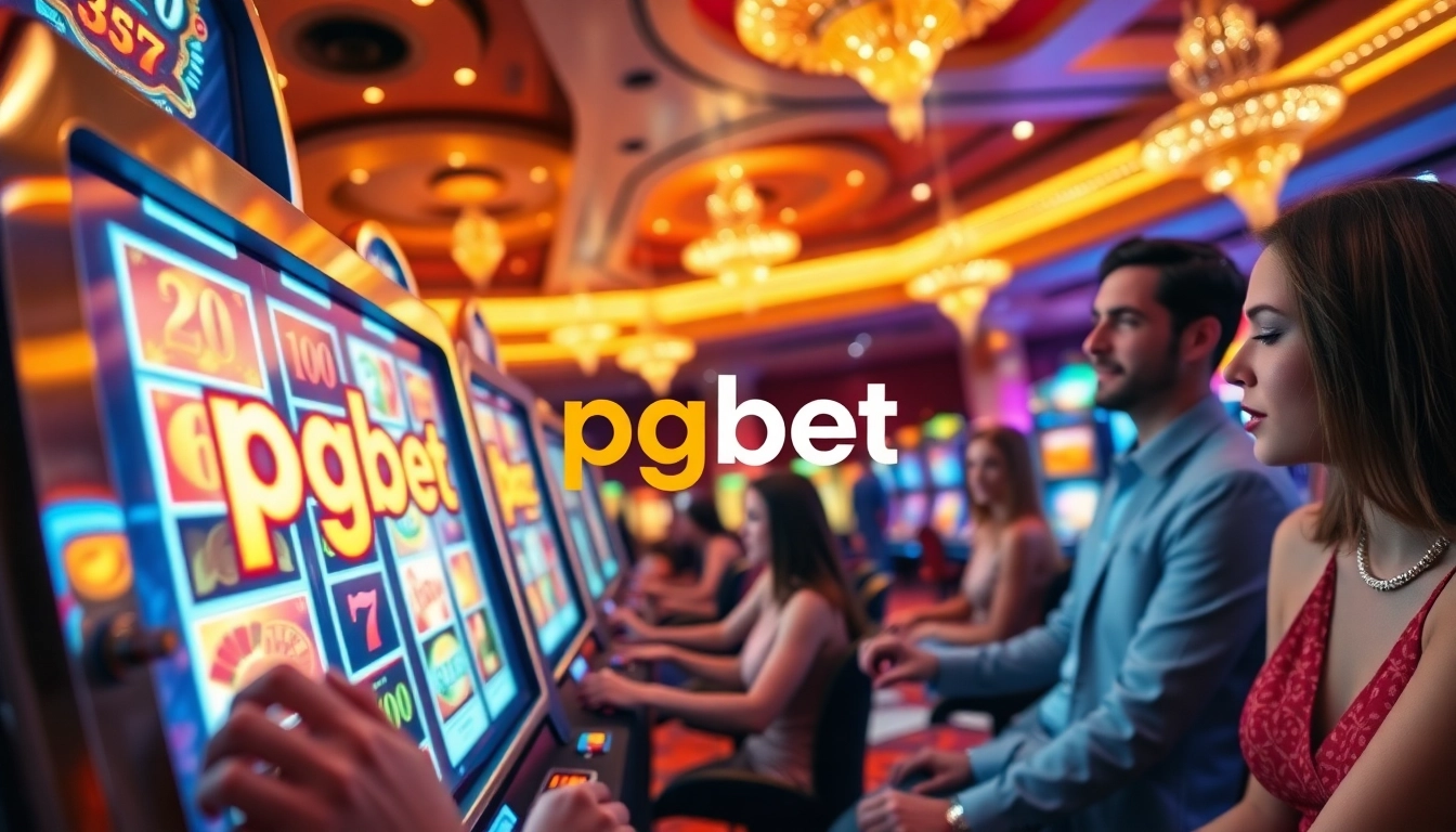 Nikmati keseruan bermain pgbet slot dengan pemain bersemangat di kasino mewah.