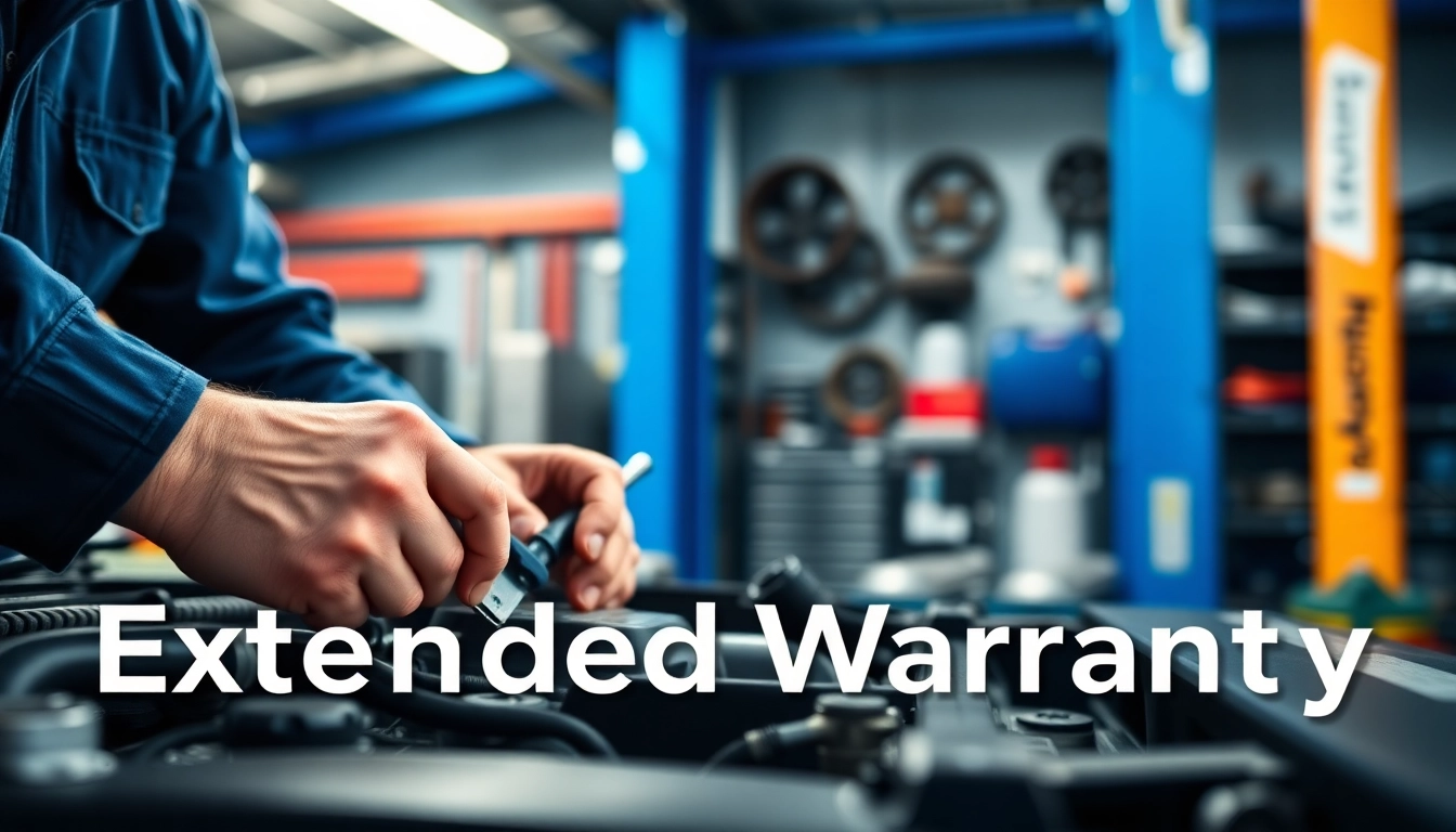 Inspecting a vehicle post extended warranty after factory warranty expires in a professional workshop setting.