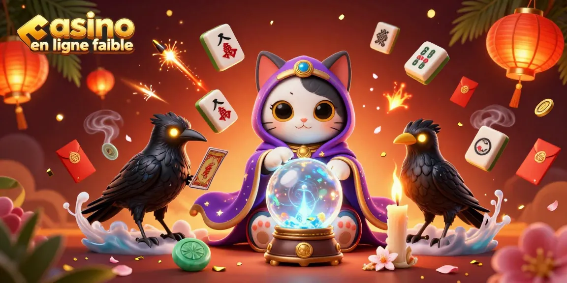 Jouez sur un casino en ligne fiable avec des personnages mystiques et éléments de jeu captivants.