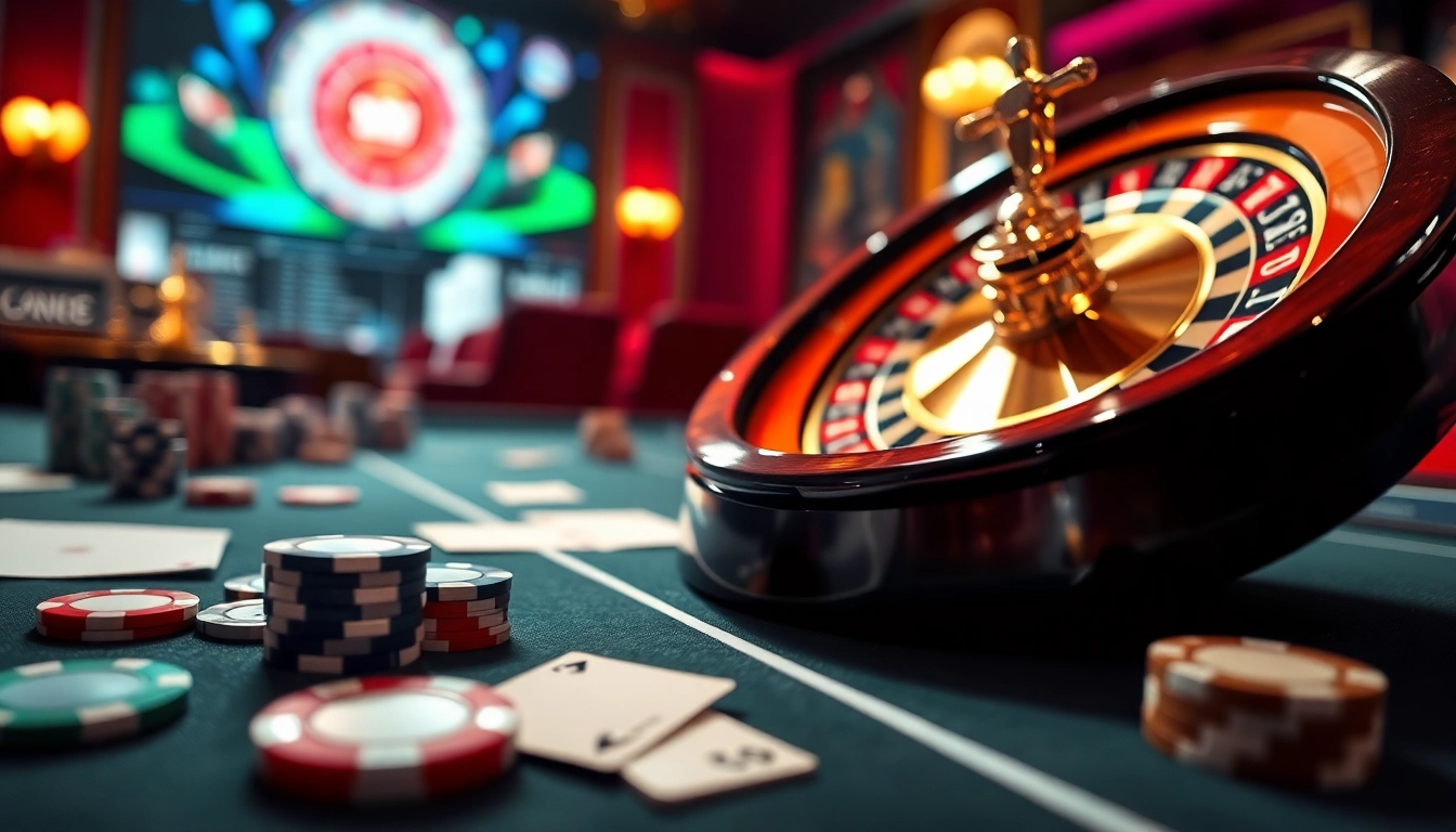Engaging scene featuring llink alternatif sbobet online interface with exciting casino elements.