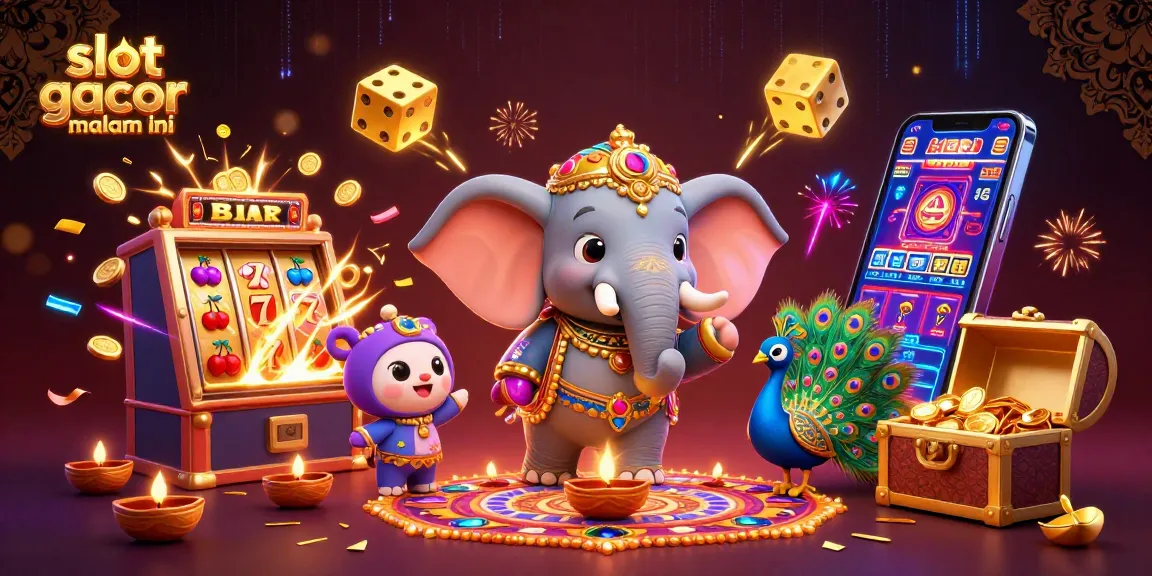 Menangkan jackpot dengan bermain slot gacor malam ini dan saksikan pecahan koin bersinar.