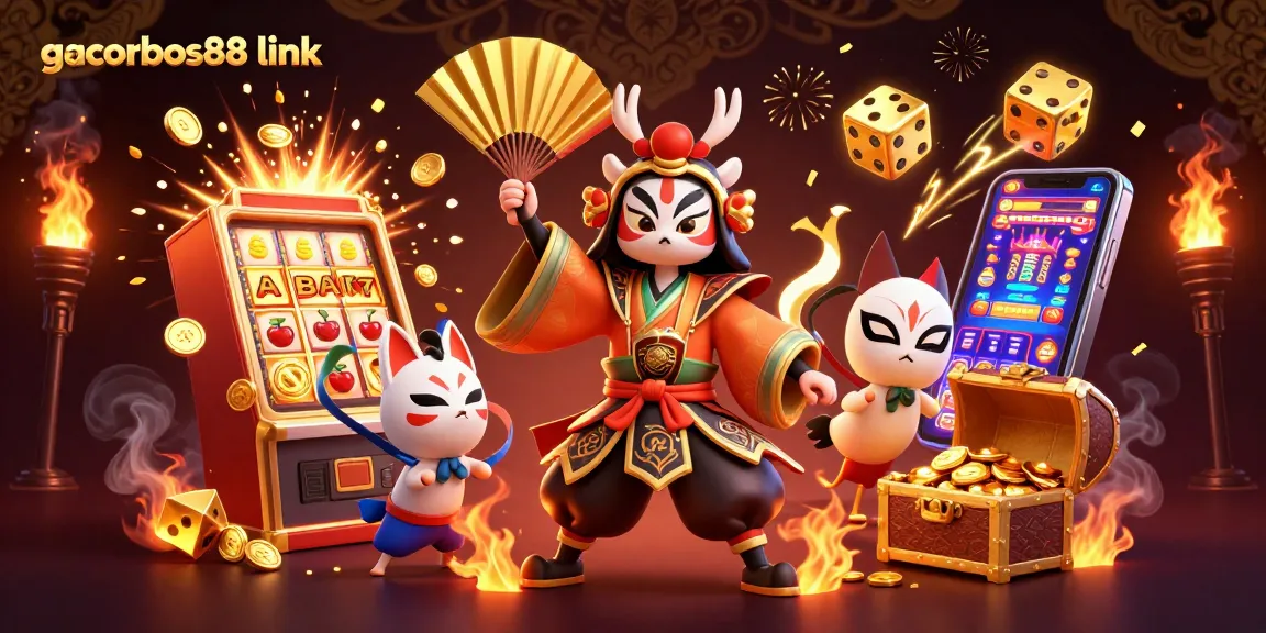 Spin the reels with gacorbos88 link for jackpot excitement and thrilling gaming adventure