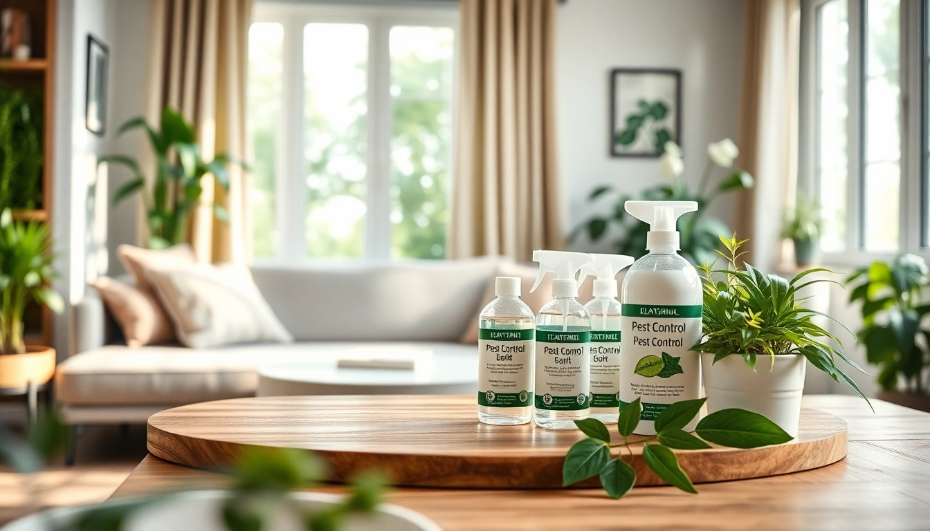Explore non toxic pest control home solutions showcased in a natural, serene environment.