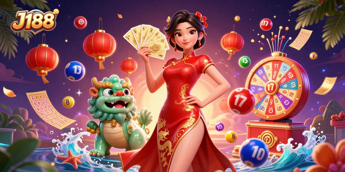 Experience thrilling gaming adventures at J188 with vibrant casino elements and festive visuals.