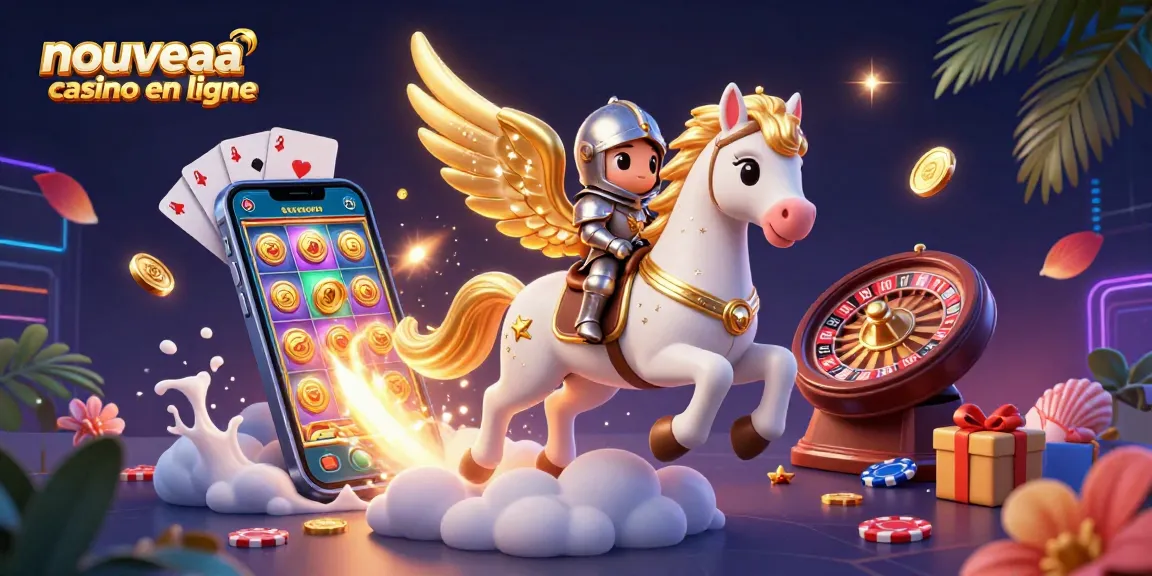 Action au nouveau casino en ligne avec des jeux de machines à sous colorés, des pièces d'or et une ambiance magique.