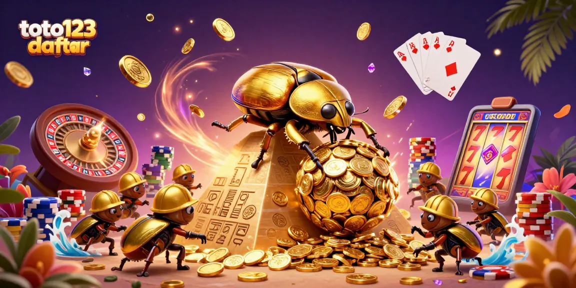 Engage with thrilling gameplay at toto123 daftar, where dazzling casino elements collide with dynamic art.