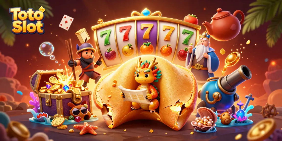 Experience thrilling Toto Slot action with dazzling golden elements and energetic characters.