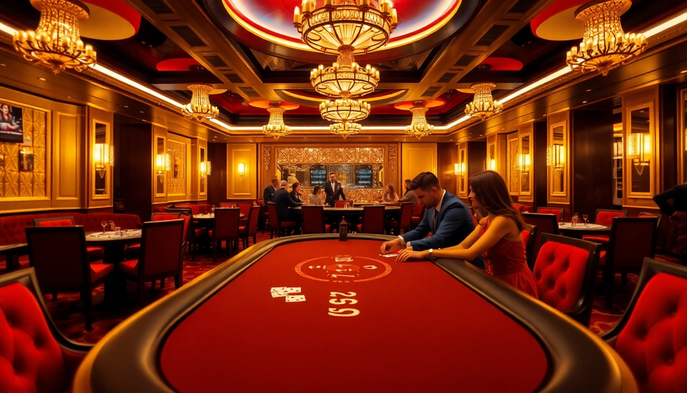 Pinco Casino VIP aksiyalar təqdim edən cazibədar kazino salonu.