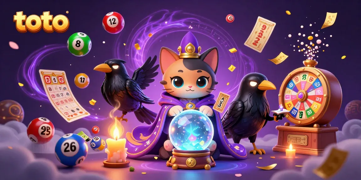 Engage with toto-themed lottery excitement in a vibrant casino scene.