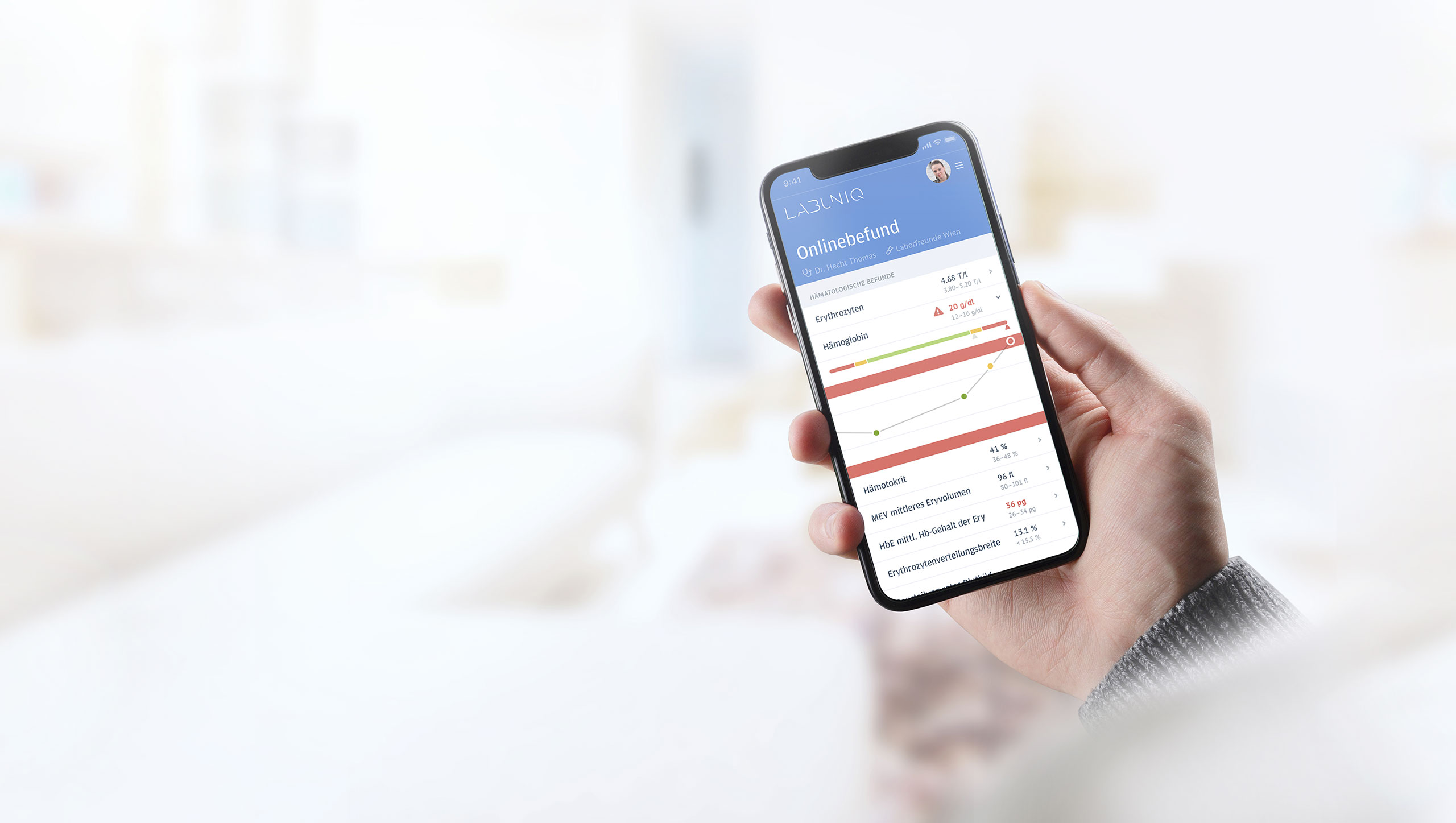 Online Befunde fuer staerkere Position im Wettbewerb