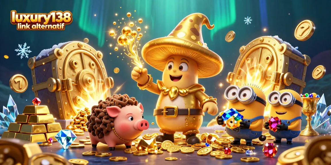 Play at luxury138 link alternatif while enchanting golden treasures and winning big with high jackpots.