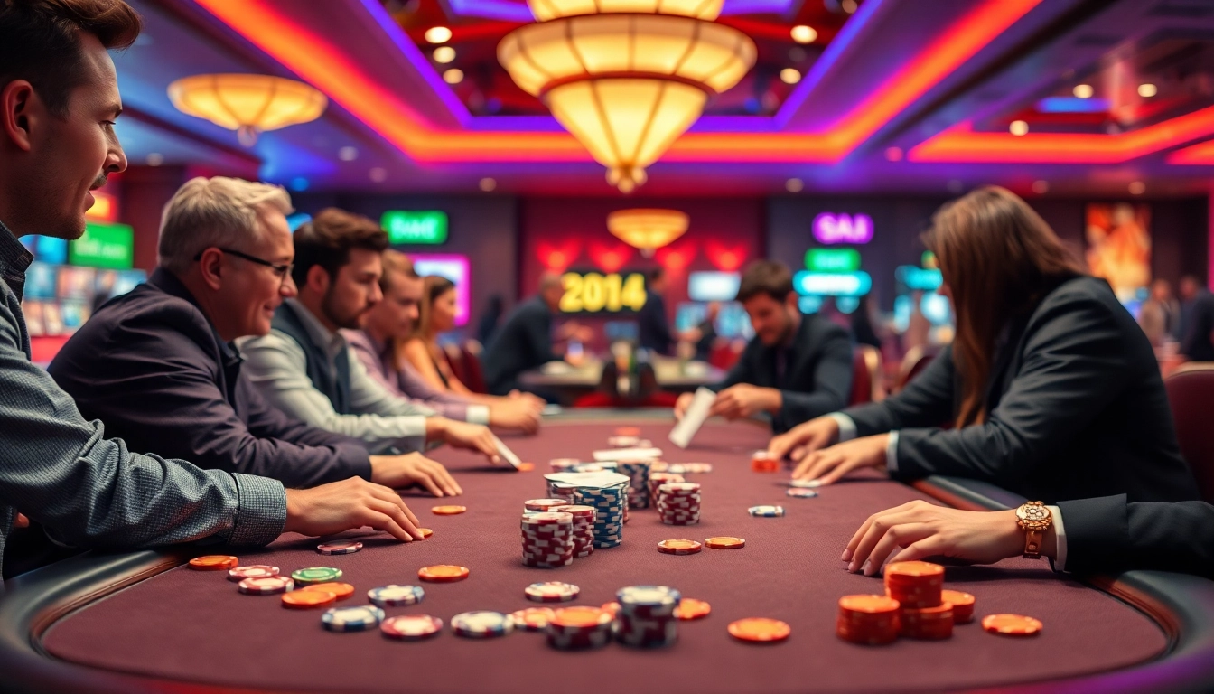 Experience the excitement of casino gaming at 8win official with engaging poker moments.
