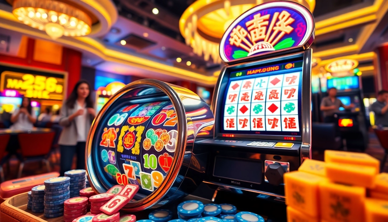Menangkan permainan slot mahjong dengan mesin slot yang berwarna-warni dan mengesankan.