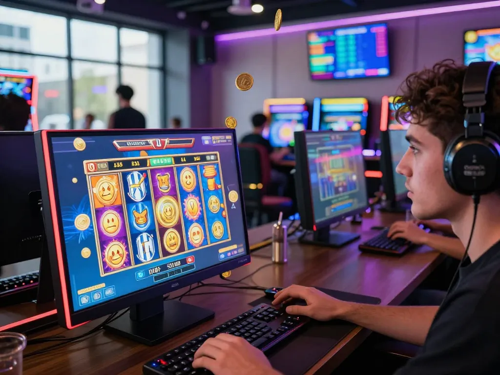 Momen bermain yang mendebarkan menampilkan slot gacor hari ini dengan pemain yang terlibat dalam pengalaman slot online yang dinamis.