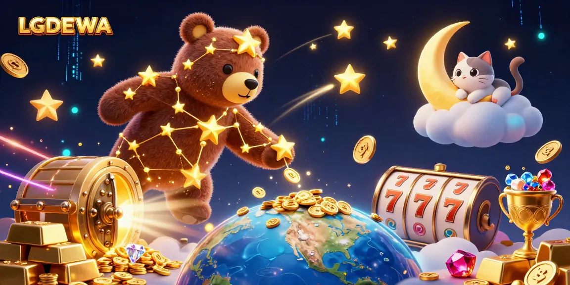 Engage with LGODEWA's exciting slot adventures featuring vibrant characters and dynamic coin collection.