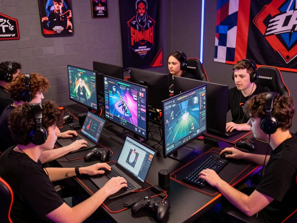 Exciting esports players at Hubet88 betting on live matches with nổ hũ hubet88 gameplay.