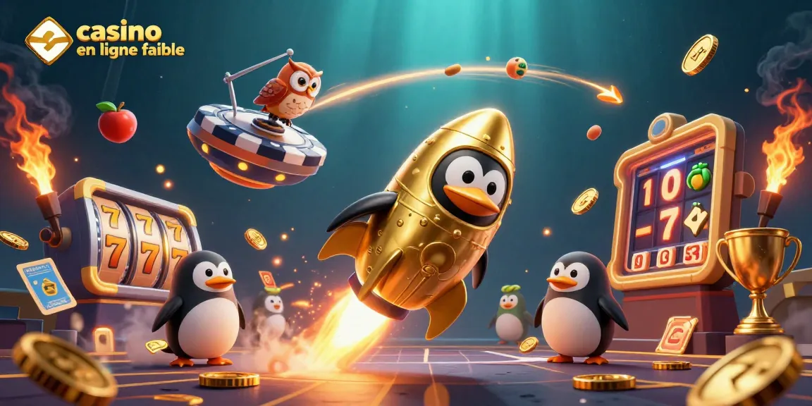 Découvrez un casino en ligne fiable avec un pingouin doré et des rouleaux de machines à sous dynamiques.