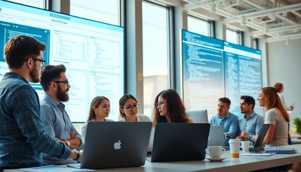 Promote wordpress services through teamwork in a professional web development environment.