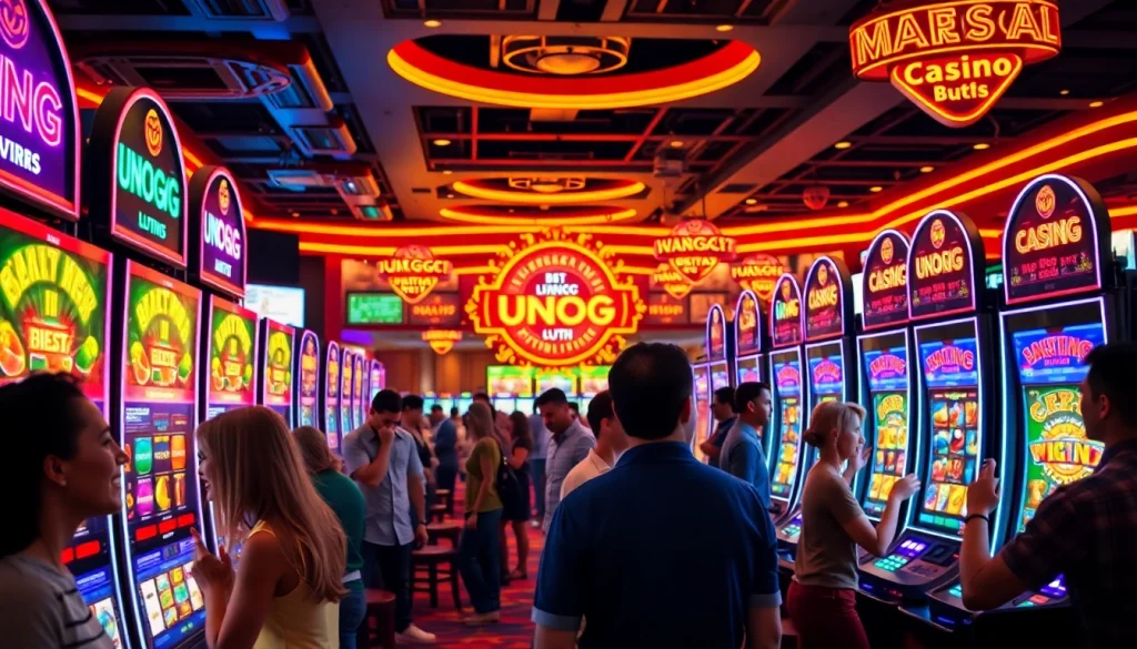 Rasakan kegembiraan bermain Unogg slot game yang menegangkan dengan beragam mesin slot menarik.