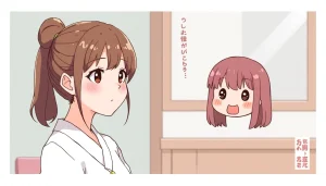 葉酸サプリ おすすめとして、妊婦の女性がキッチンで楽しそうに葉酸サプリを持っている様子。