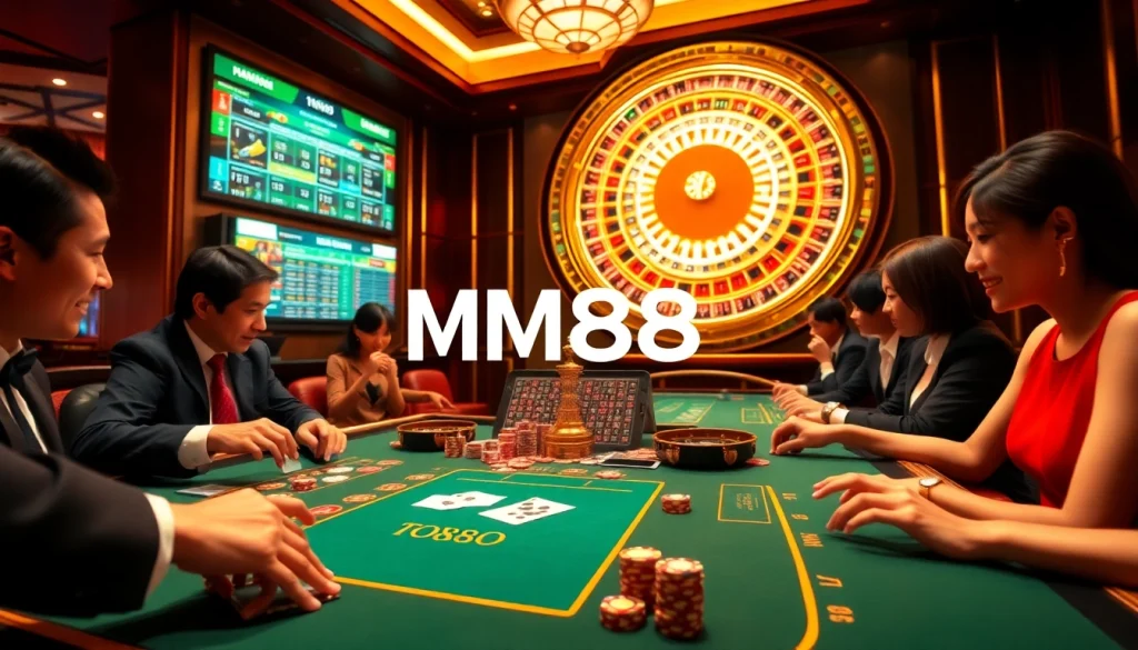 Experience the excitement of MM88 Tokyo with vibrant casino games and dynamic betting action.