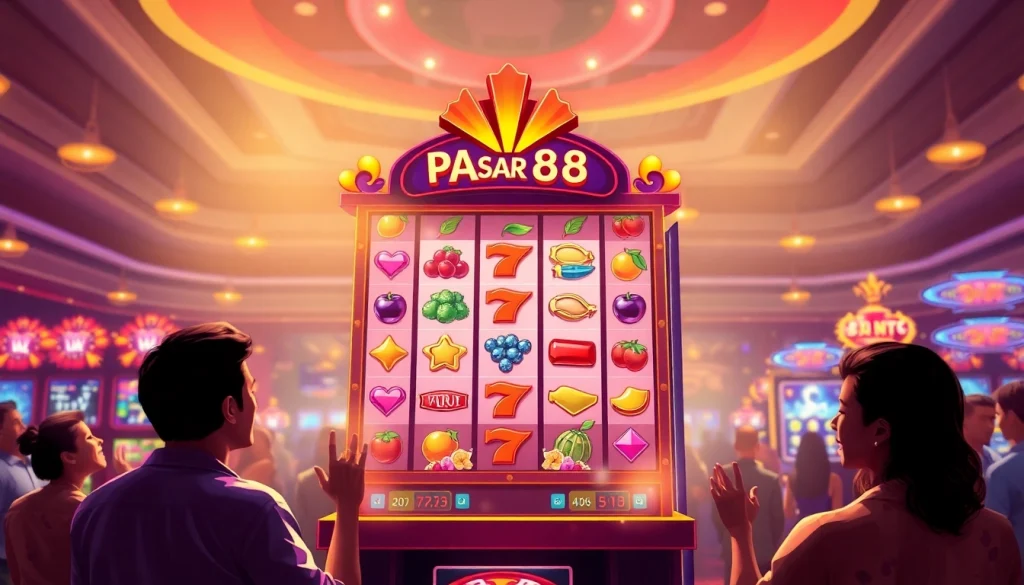 Menangkan jackpot dengan bermain PASAR88 SLOT di kasino modern yang penuh warna.