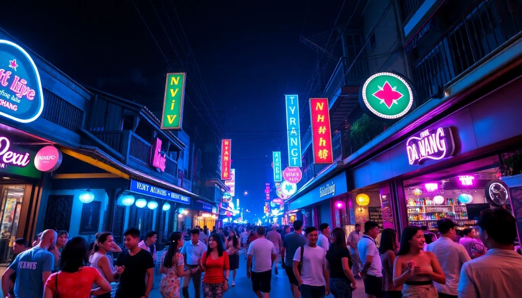 Explore the lively 다낭밤문화 in Da Nang's vibrant nightlife scene.
