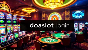 Experience the excitement of doaslot login with vibrant casino slot machines and lively poker games.