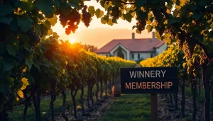 Join the Winery Membership to enjoy exclusive benefits among beautiful vineyard scenery.