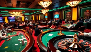 Experience vibrant MK8-themed betting at a luxurious casino with engaging games and players.