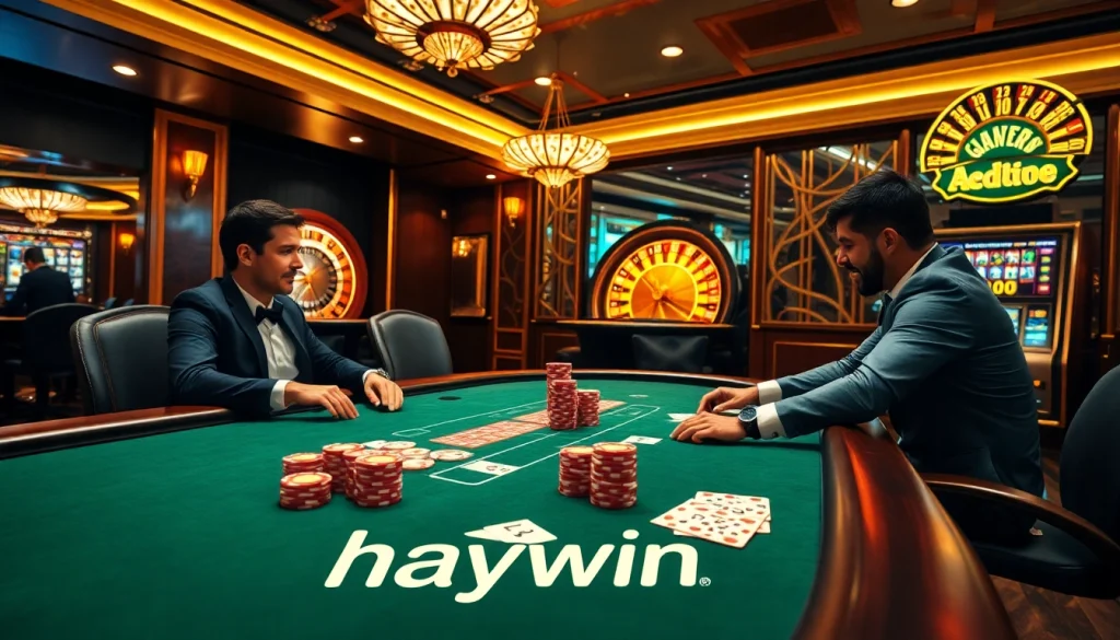 Experience elegance and excitement at Haywin Casino with poker, roulette, and jackpot wins.