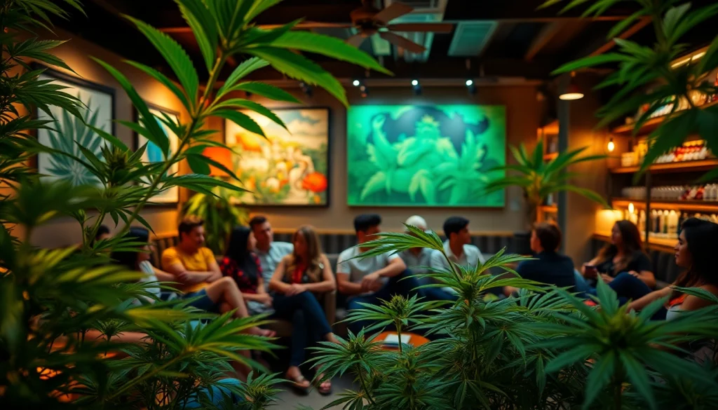 Découvrez les Meilleurs Clubs Cannabis Madrid avec des amis dans une ambiance conviviale.