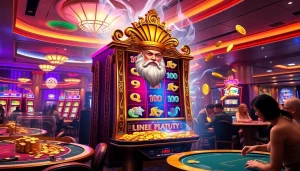 Rasakan kegembiraan Slot Zeus saat pemain memutar mesin bertema kasino mewah untuk kemenangan besar.