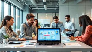 在现代办公协作场景中展示的 WPS Office 软件。