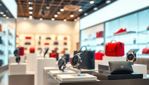 레플리카 사이트에서 다양한 고급 복제품을 선보이는 모습