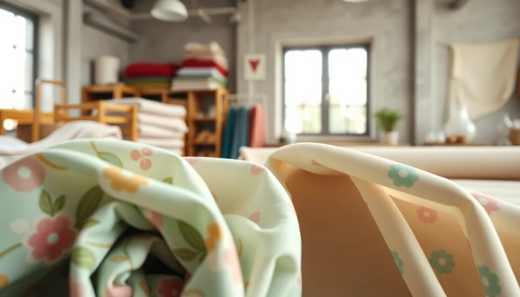 Dunne katoen stof in verschillende kleuren en patronen, perfect voor modeontwerp.