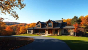 Visit a stunning residence designed by a New England residential architect showcasing modern elegance amidst nature.