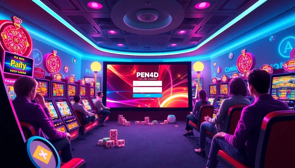 Join the excitement at PEN4D login for a thrilling online casino experience with high-stakes games.