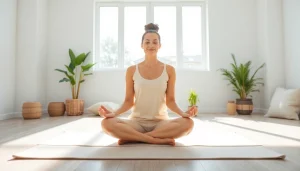 Understanding anxiety symptoms through a serene individual in a peaceful setting.